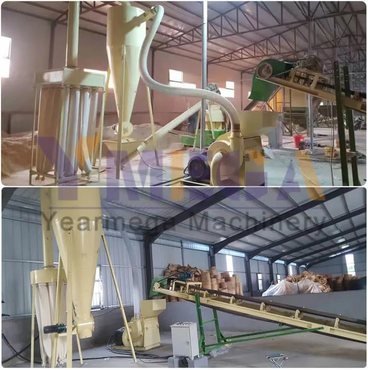 Biomass Fuel Application Wood Sawdust Pellet Production Line