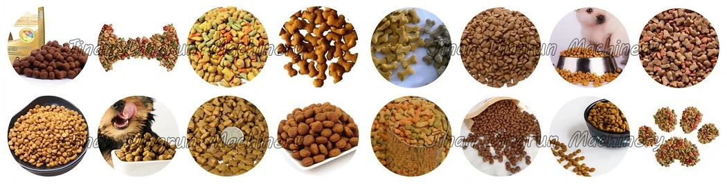 Dry Pet Cat Dog Food Fish Feed Extruder Equipment Plant Animal Pet Dog Food Pellet Production Line Machine