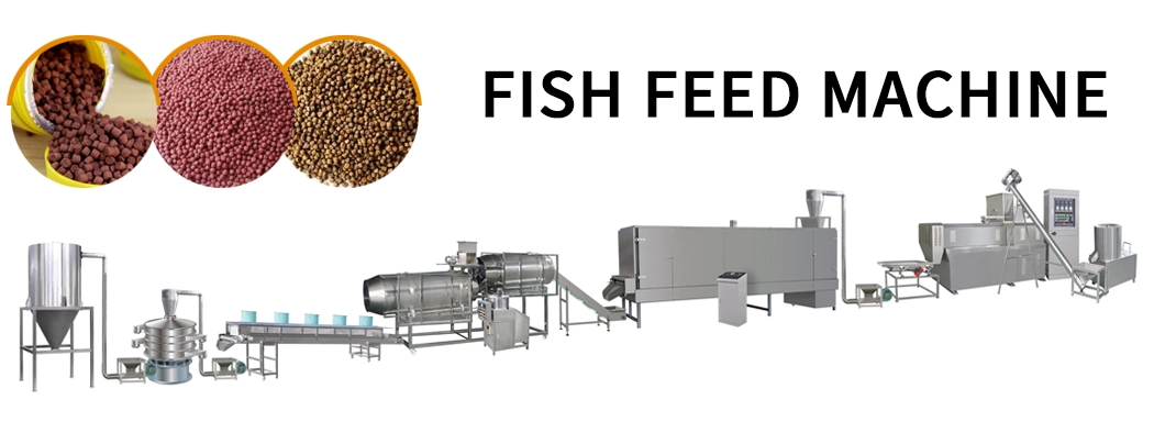 Catfish Fish Feed Extruder Machine Fish Pellet Machine Plant