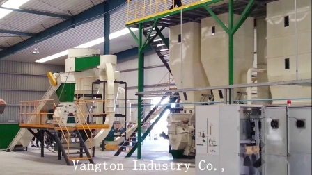 Máquina de pellets de madeira de biomassa de palha de trigo e serragem para fornecedores de fabricação de pellets