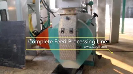 Máquina de fabricação de ração para animais com matriz de anel Planta de processamento de ração para aves